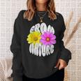 花 可愛い 自然からの贈り物 From Natre スウェットシャツ 彼女への贈り物