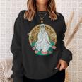 観音菩薩 観音陰仏教 アジアン仏教 スウェットシャツ 彼女への贈り物
