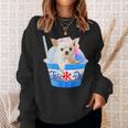 面白いtシャツ チワワ かき氷 イヌ メンズ 犬好き グッズ かわいい おもしろ 面白い 服 ネタ 夏 スウェットシャツ 彼女への贈り物