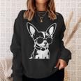 面白いチワワ サングラス チワワ スウェットシャツ 彼女への贈り物