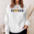 - Doge Dogecoin 暗号通貨 Fun Me Coin スウェットシャツ 彼女への贈り物