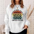 56歳ギフトtシャツ Best Of 1968 Legends Were Born In 1968 スウェットシャツ 彼女への贈り物