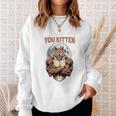 Alpha Wolf I 'Ll Protect You Kitten No Matter What Dominance 長袖tシャツ スウェットシャツ 彼女への贈り物