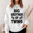 Big Brother Of Twins New Big Brotheriblingギフト スウェットシャツ 彼女への贈り物
