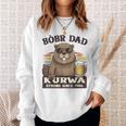 Bòbr Dad Kurwatrongince 1986 Bòbr Kurwa Birthday スウェットシャツ 彼女への贈り物