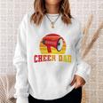 Cheer Dad チアリーディング 父の日 長袖tシャツ スウェットシャツ 彼女への贈り物