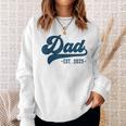 Dad Est 2025 Dad To Be New Dad スウェットシャツ 彼女への贈り物