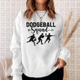 Dodgballquad Dodge Ball Game スウェットシャツ 彼女への贈り物