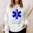 Emstar Of Life 救急医療サービス Emt Paramedic スウェットシャツ 彼女への贈り物