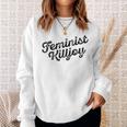 Feminist Killjoy 面白いフェミニズムミーム スウェットシャツ 彼女への贈り物