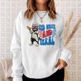 Raccoon 4Th Of July Patriotic Cute Red White And Feral Sweatshirt Gifts for Her