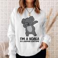 I'm A Koala In A Human コスチューム ファニー コアラ スウェットシャツ 彼女への贈り物