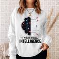 I'm Artificial Intelligence Ai人工知能 スウェットシャツ 彼女への贈り物