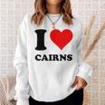 I Love Cairns スウェットシャツ 彼女への贈り物