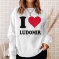 I Love Ludomir スウェットシャツ 彼女への贈り物