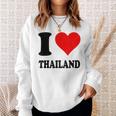 I Love Thailand スウェットシャツ 彼女への贈り物