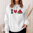 I Loveandíaerano Frutaandía Camisa de entrenamiento Regalos para ella