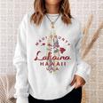 Maui Lahaina ヴィンテージ ハワイ諸島 長袖tシャツ スウェットシャツ 彼女への贈り物