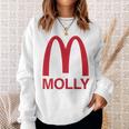 Molly Raveファッションedmtシャツ スウェットシャツ 彼女への贈り物