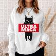 Ultra Maga Cat スウェットシャツ 彼女への贈り物