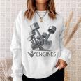 V8 エンジン スウェットシャツ 彼女への贈り物