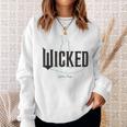 Wicked Movie ロゴ エルファバ スロップ スウェットシャツ 彼女への贈り物
