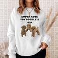 【Super Cute Toypoodles】トイプードル 実写 スウェットシャツ 彼女への贈り物