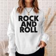 クールなロックンロールミュージックtシャツ、ロックンロールグラフィックをお楽しみください。 スウェットシャツ 彼女への贈り物