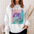 ストレンジャー・シングス ポスター Eleven Max Bitchin Besties 長袖tシャツ スウェットシャツ 彼女への贈り物