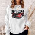 スー、スポーツカー、マッスルカー、レースカーのtシャツ。 スウェットシャツ 彼女への贈り物