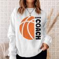 スーパー コーチ バスケットボール スポーツ バスケットボール コーチ Basketball Coach スウェットシャツ 彼女への贈り物