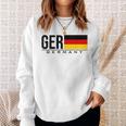 ドイツ 国旗 ドイツ カントリーコード Gerスポーツゲーム アスリート スウェットシャツ 彼女への贈り物
