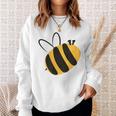 ハチ愛好家のためのかわいい蜂 はちみつ スウェットシャツ 彼女への贈り物