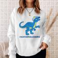 パキケファロサウルス 恐竜 キュート ジュラシック 恐竜 スウェットシャツ 彼女への贈り物
