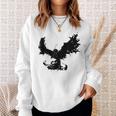 フェニックス 不死鳥 神話上の生き物 灰からのフェニックス 火 フェニックス スウェットシャツ 彼女への贈り物