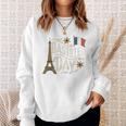 フランスの国旗 ヴィンテージ バスティーユの日 2019 パリ 1789 フランス 長袖tシャツ スウェットシャツ 彼女への贈り物