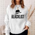 ブラックリストハットアイコン スウェットシャツ 彼女への贈り物