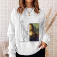 モナリザ 芸術愛好家 芸術好き 古典美術史 スウェットシャツ 彼女への贈り物