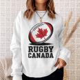 ラグビー カナダ ファン メープルリーフ スポーツ メンズ カナダ国旗 レディース スウェットシャツ 彼女への贈り物