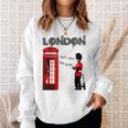 ロンドン・バンクシー・ゴッド・セーブ・ザ・クイーン スウェットシャツ 彼女への贈り物
