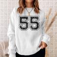 番号 55 スウェットシャツ 彼女への贈り物