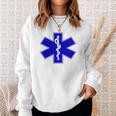 緊急医療レスポンダー Ems Emt 長袖tシャツ スウェットシャツ 彼女への贈り物