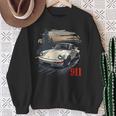 911ターボレトロヴィンテージ964カークラシック自動車トラック。 スウェットシャツ 年配の女性への贈り物