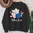 Alley Cat ボーリングtシャツ スウェットシャツ 年配の女性への贈り物