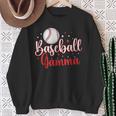 Baseball Gamma Of A Baseball Player Gamma Sweatshirt Gifts for Old Women
