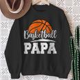 Basketball Papa Basketball Player Game Day Father's Day Sweatshirt Gifts for Old Women