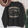 Bombardiro Crocodilo イタリアンブレインロットミーム スウェットシャツ 年配の女性への贈り物