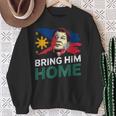 Bring Him Home サポーター Digong Duterte フィリピン Du30 スウェットシャツ 年配の女性への贈り物
