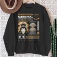 Camisa Japonesa Geisha Asiática Camisa de entrenamiento Regalos para ancianas