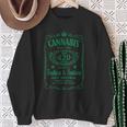 Cannabis High Time Old 420品質インディカ&サティバウィードtシャツ スウェットシャツ 年配の女性への贈り物